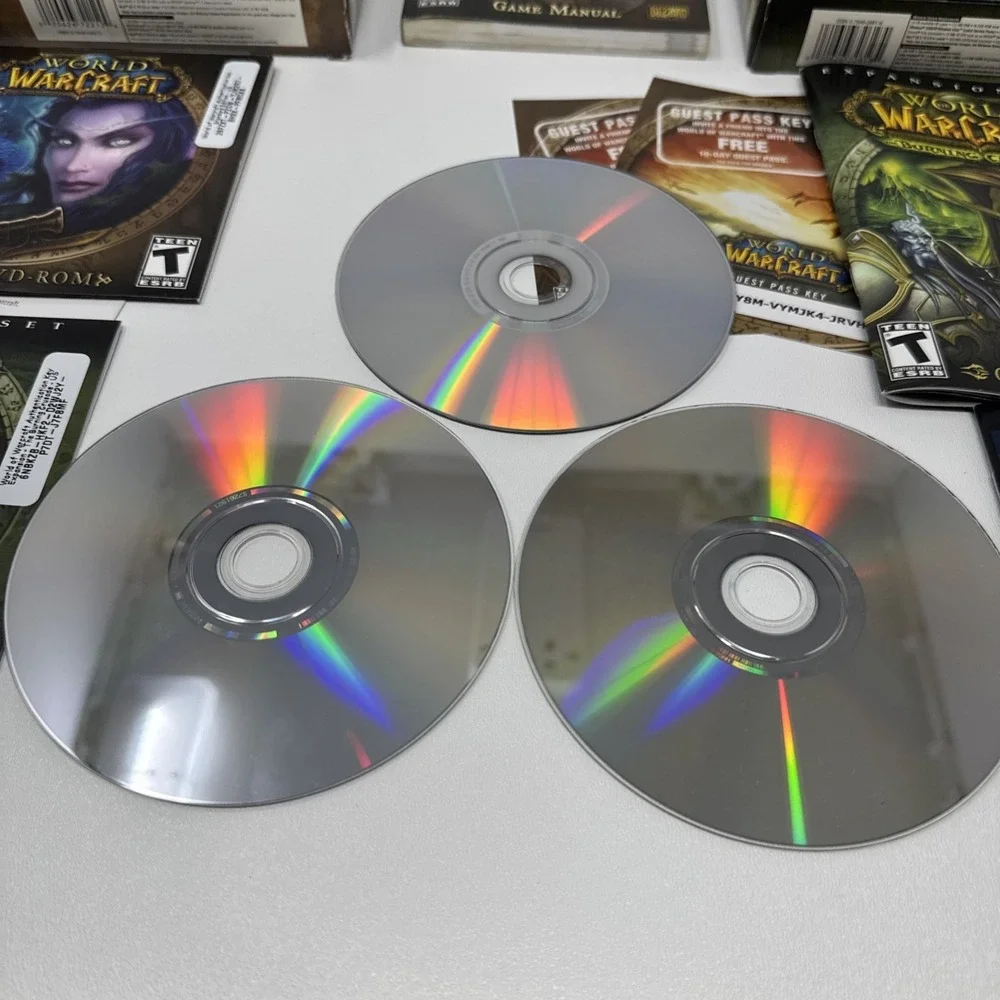 World of Warcraft Original + Burning‎ Crusade + Wrath of the Lich King Game Box